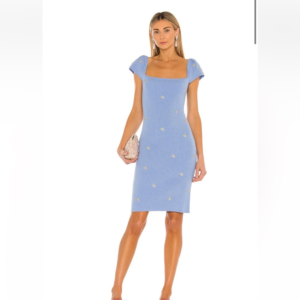 LPA THE DEDE DRESS IN AZZURRO BLUE - US SMALL